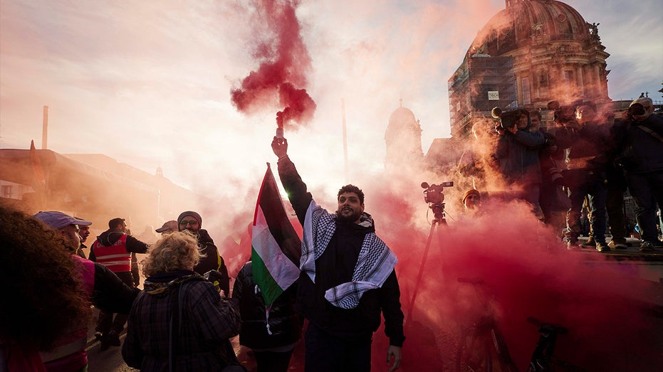 Pro-Palestinian protests turn violent across Europe