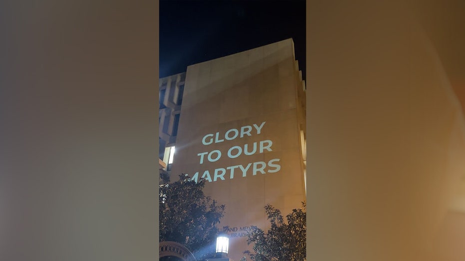 George Washington University suspends SJP chapter after group projected ‘Glory to our martyrs’ onto building