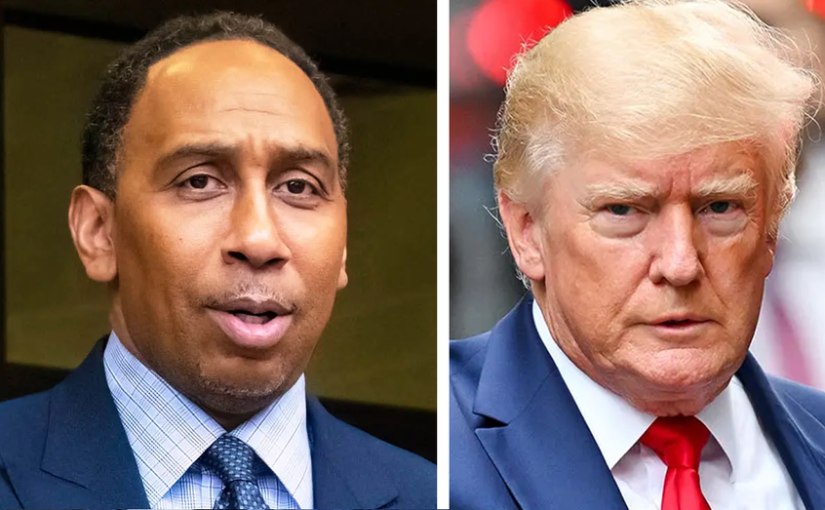 Stephen A. Smith brags to Howard Stern he’d ‘eat Trump alive’ in a debate: ‘Name the time and place’