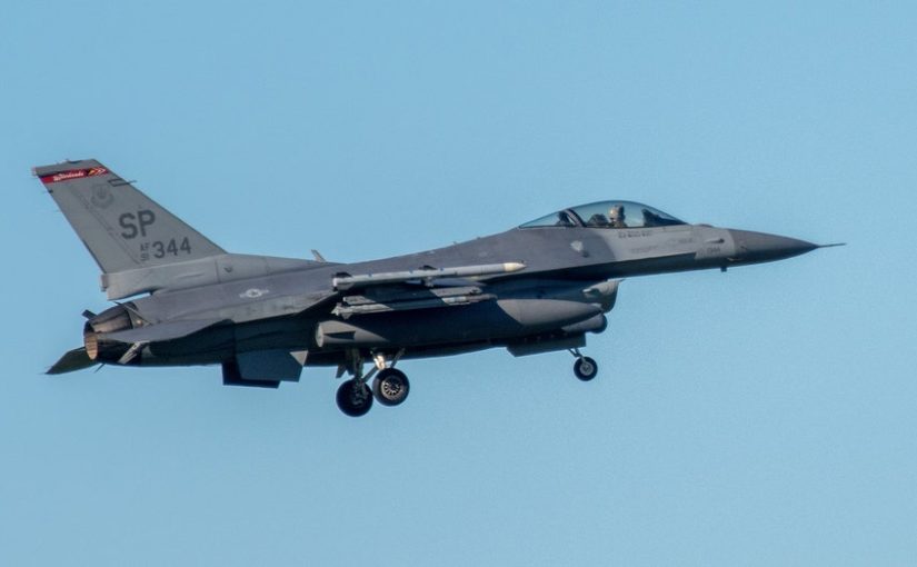 US F-16 fighter jet crashes into Yellow Sea; pilot recovered after ejecting safely