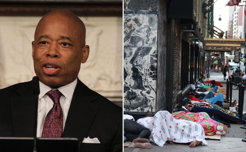 NYC Mayor Eric Adams begs state to cover 50% of city’s migrant crisis costs