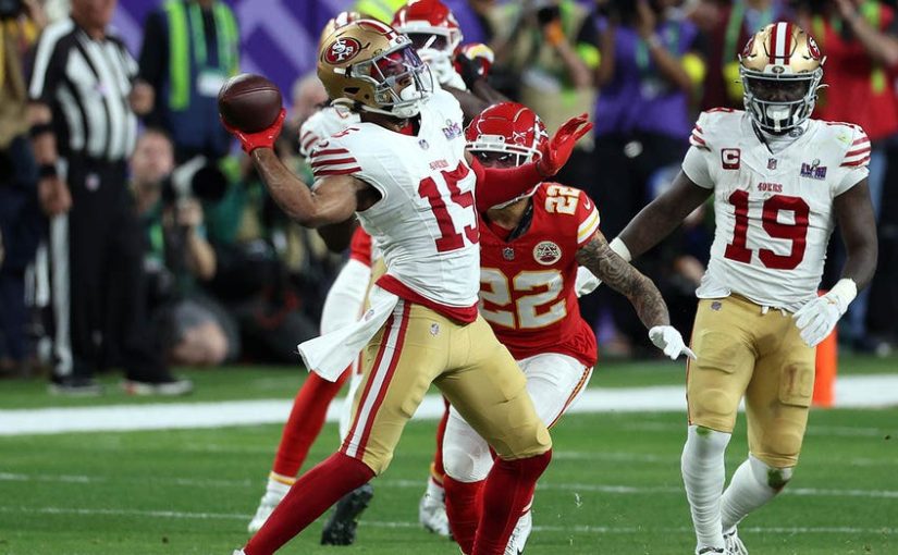 49ers pull out trickery for incredible first touchdown of Super Bowl LVIII