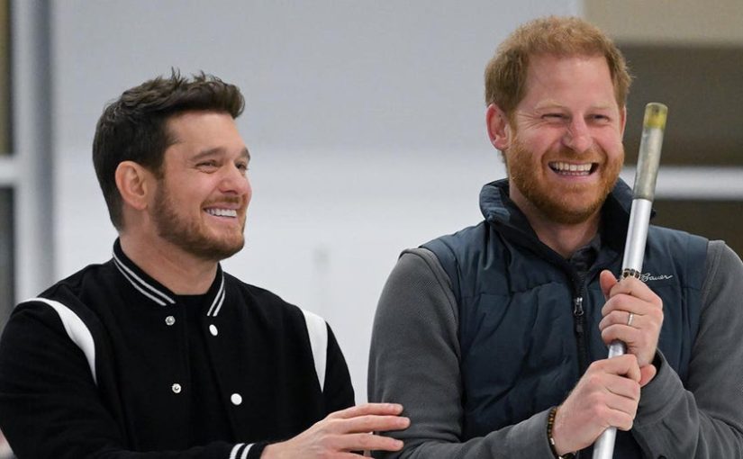 Prince Harry serenaded by Michael Bublé as ‘visionary’ who’s ‘winning your way’ in reworking of Sinatra hit