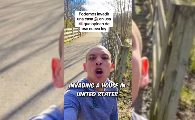 TikToker goes viral explaining how illegal immigrants can take advantage of squatting laws