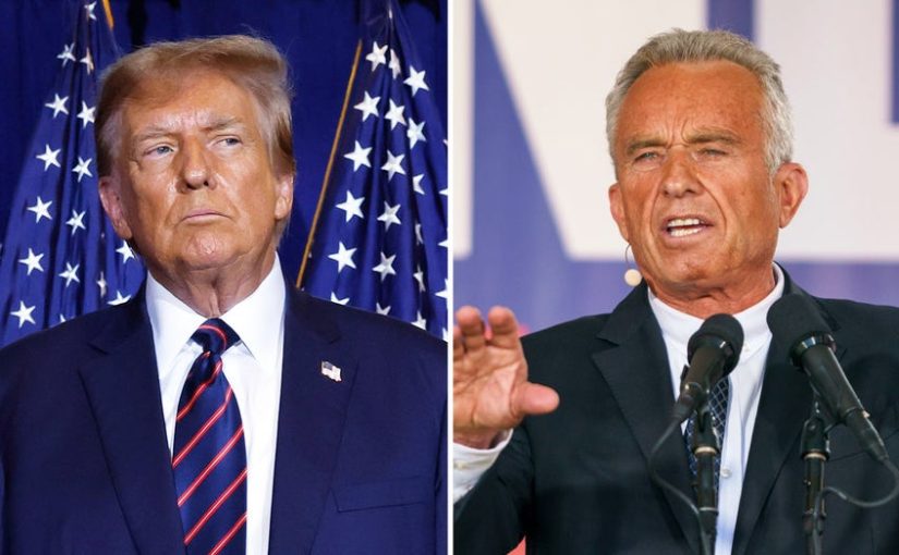 Trump accuses RFK Jr. of being a ‘Democrat plant’ and ‘wasted protest vote’