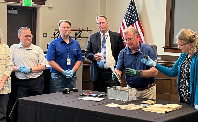 104-year-old time capsule discovered during demolition of Minnesota high school